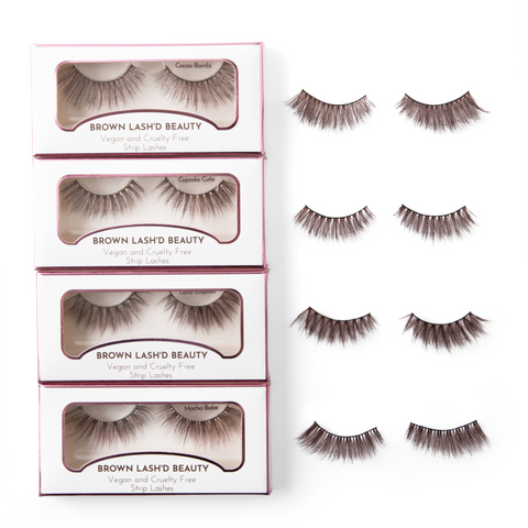 Latte Empress 18mm Strip Lash Extensions