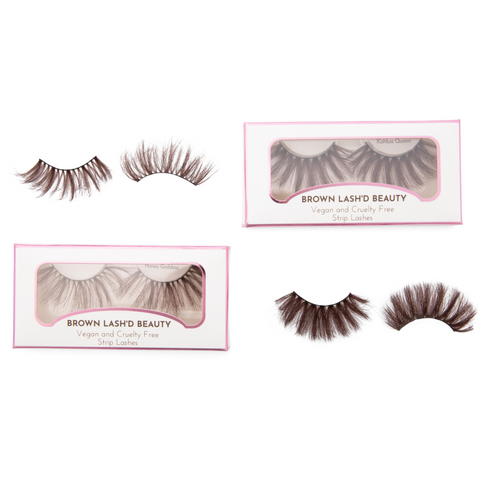 3D Kahlua Queen 25mm Strip Lash Extensions (MEGA VOLUME)