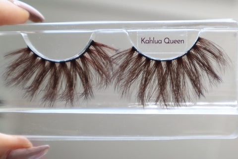 3D Kahlua Queen 25mm Strip Lash Extensions (MEGA VOLUME)