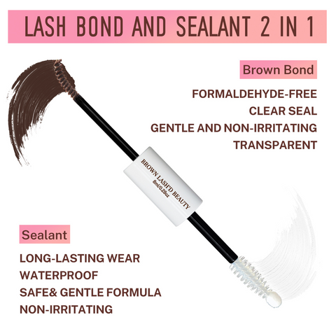 Bond and Sealant for DIY Lash Clusters
